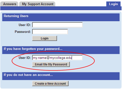 screenshot of webpage